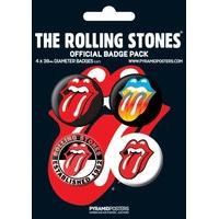 Rolling Stones Badge Pack , 13x16cm