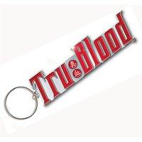 Rock Off - True Blood Enamel Keychain Logo
