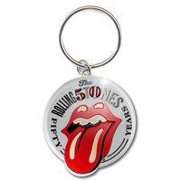 Rolling Stones - Keyring 50th Anniversary (in One Size)