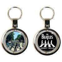 Rock Off - The Beatles Enamel Keychain Abbey Road Spinner