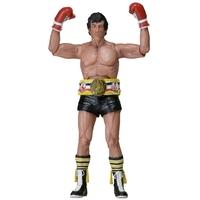 Rocky 40th Anniversary Series 1 Rocky Action Figure With Belt & Black Trunks (7\