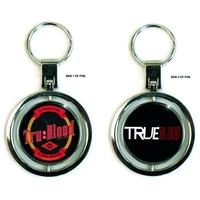 Rock Off - True Blood Enamel Keychain Bottle Label