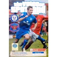 rochdale v carlisle utd league 2 11th april 2006