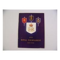 Royal Tournament Official Pogramme 1953