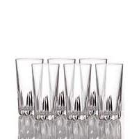 royal doulton set of 6 crystal glasses