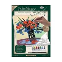royal langnickel painting by numbers artist canvas floral still