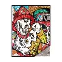 Royal & Langnickel Foil by Numbers Painting Kit, Dalmatians