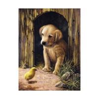 royal langnickel painting by numbers labrador puppy designed painting  ...