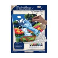 royal langnickel painting by numbers artist canvas unicorn