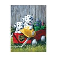 royal langnickel fire wagon puppies painting by numbers kit regular si ...