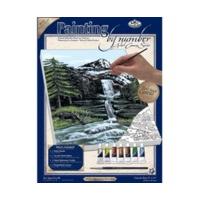 Royal & Langnickel Painting by Numbers Artist Canvas Mountain Waterfall