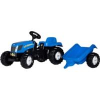 Rolly Toys rollyKid New Holland TVT 190 with Trailer