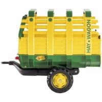 Rolly Toys rollyTrailer Hay Wagon Single Axle green-yellow