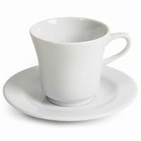 Royal Genware Teacups & Saucers 8.1oz / 230ml (Pack of 6)