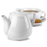 Royal Genware Contemporary Teapot 15.3oz / 450ml (Pack of 6)