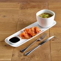 Royal Genware Ellipse Platter 27 x 10cm (Case of 6)