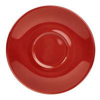 royal genware saucer red 16cm case of 6