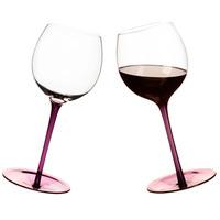 Rocking Wine Glasses Purple 19.4oz / 550ml (Pack of 2)