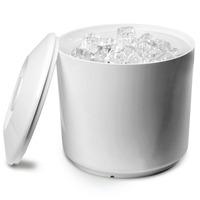 Round Ice Bucket White