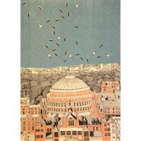 rooftops at royal albert hall by clare halifax