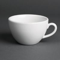 Royal Porcelain Classic White Breakfast Cups 300ml Pack of 12