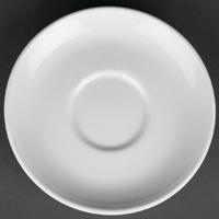 Royal Porcelain Classic White Breakfast Saucers 160mm Pack of 12