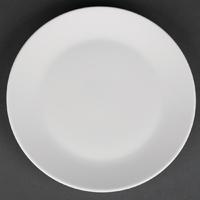 Royal Porcelain Classic White Coupe Plates 170mm Pack of 12
