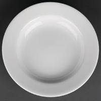 Royal Porcelain Classic White Soup Plates 235mm Pack of 12