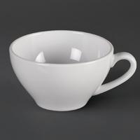 Royal Porcelain Classic White Tea Cups 180ml Pack of 12