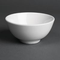 Royal Porcelain Classic White Rice Bowls 130mm Pack of 24