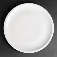 Royal Porcelain Classic White Narrow Rim Plates 300mm Pack of 12