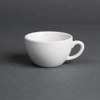 Royal Porcelain Classic White Espresso Cups 85ml Pack of 12