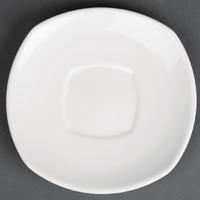 Royal Porcelain Classic White Coffee Saucers 150mm Pack of 12