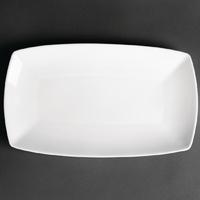 Royal Porcelain Classic White Rectangular Platters 320mm Pack of 12