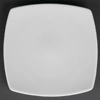 Royal Porcelain Classic White Square Plates 190mm Pack of 12
