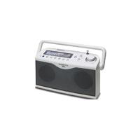 roberts radio classiclite dabfm rds digital portable radio in white