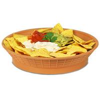 Round Diner Platter with Base Terracotta 10.5inch / 27cm (Single)