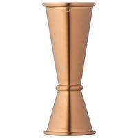 rose gold plated ginza jigger measure