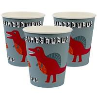 roarrrr dinosaur paper party cups