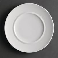 Royal Porcelain Classic White Flat Plate 230mm Pack of 12
