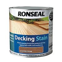 Ronseal Ultra Tough Deck Stain Golden Cedar 2.5L