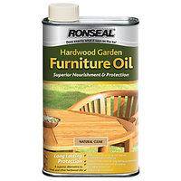 Ronseal Hardwood Furniture Oil Natural Clear 500ml
