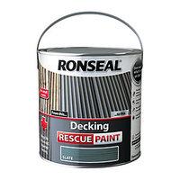 ronseal decking rescue paint 25l slate