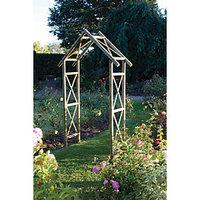 Rowlinson Rustic Classical Criss-cross Arch - 1490 x 450 mm