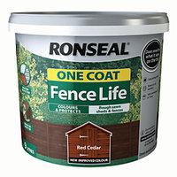Ronseal One Coat Fence Life Red Cedar 9L