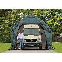 Rowlinson Shelterlogic Polythene Truck Shelter Green - 4000 x 6100 mm