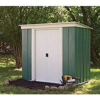 Rowlinson Metal Pent Shed without Floor 6x4