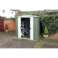 Rowlinson Metal Apex Shed without Floor 6x5