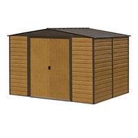 Rowlinson Metal Woodvale Apex Shed without Floor 10x12