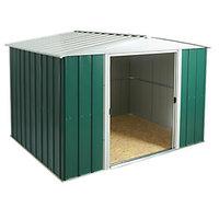 Rowlinson Metal Apex Shed with Floor 10x8